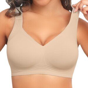 Seamless Wireless Bra with Full Coverage Design - Perfect for Every Day
